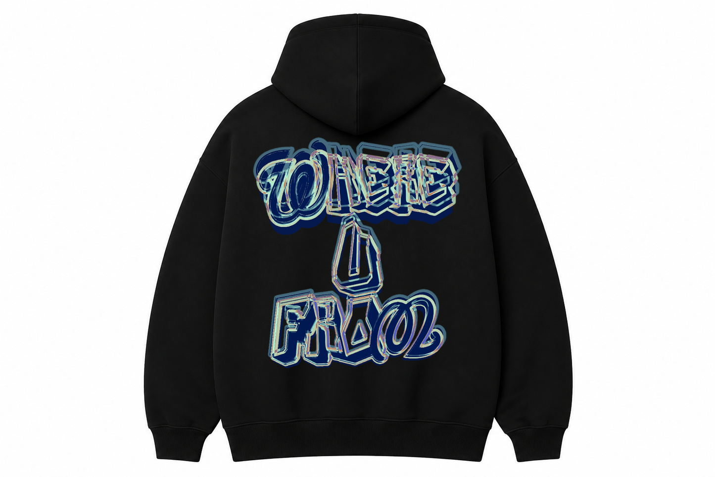 GHOST NEON GUN HOODIE