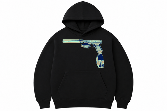 GHOST NEON GUN HOODIE